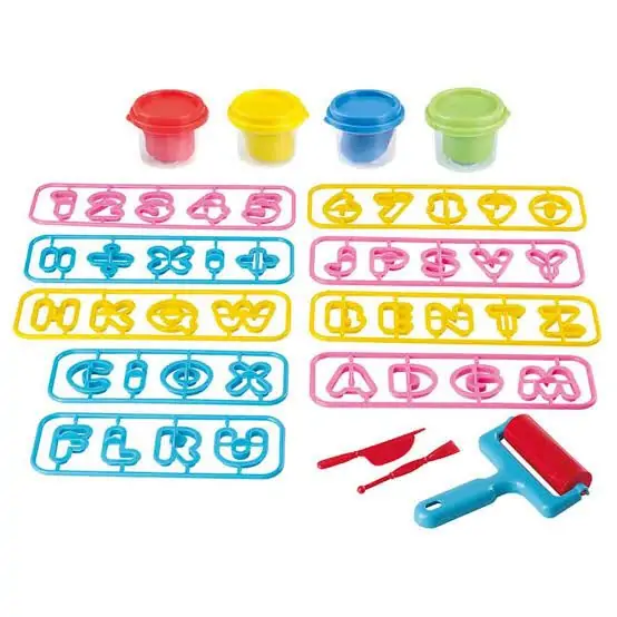 PlayGo 8414 Play Dough Letter Dough Kit PlayGo-Toys For Kids
