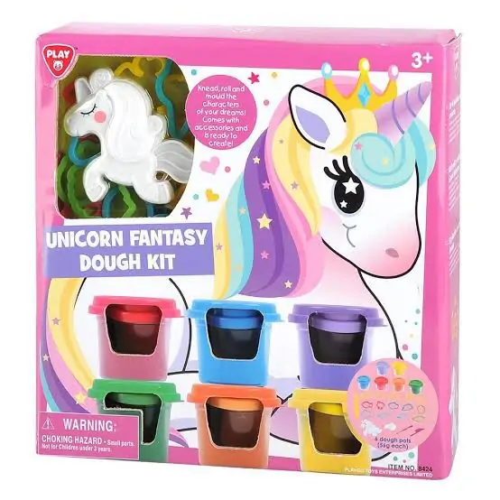 PlayGo 8424 Dough Unicorn Fantasy Dough Kit PlayGo – Toys For Kids