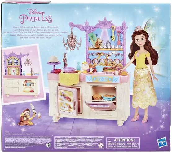 "Frozen E8936 Doll Disney Princess Bella With Kitchen - Toys for Girls"