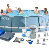 Intex Swimming Pool 26724 Prism Frame – 15’x42″