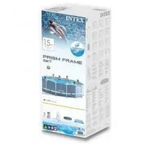 Intex Swimming Pool 26726 Prism Frame – 15’x48″