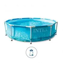 Intex Swimming Pool 28208 Metal Frame Above Ground – 10FT