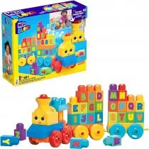 Fisher Price Mega Blocks Toodler Train With 50 Pieces (FWK22)