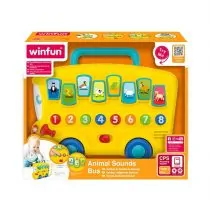 WinFun 0676 Animal Sound With Flashing Light Bus