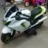 White Heavy Bike