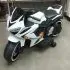 White Heavy Bike